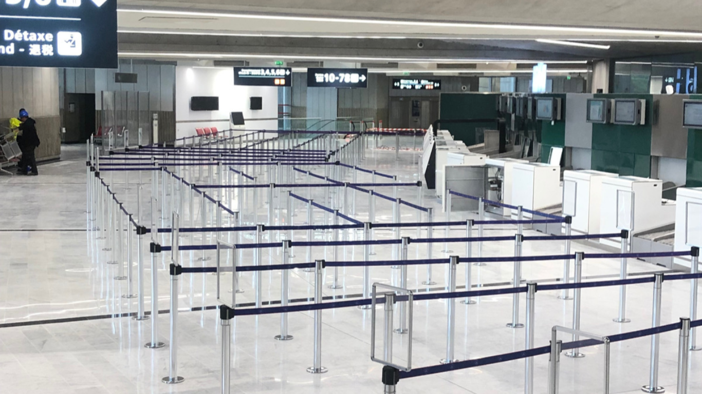 Nouveau chantier à l'aéroport Roissy CDG