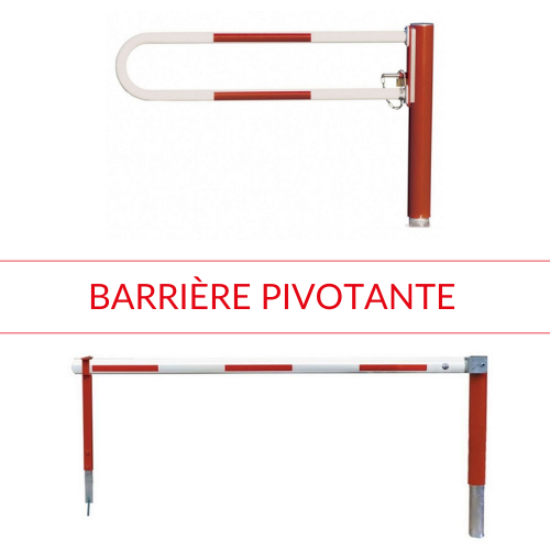 Barrières pivotantes