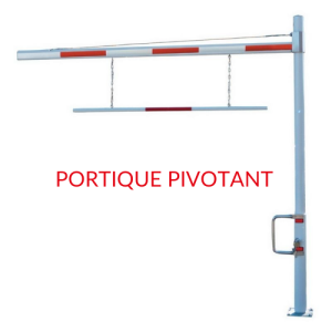 Portique pivotant