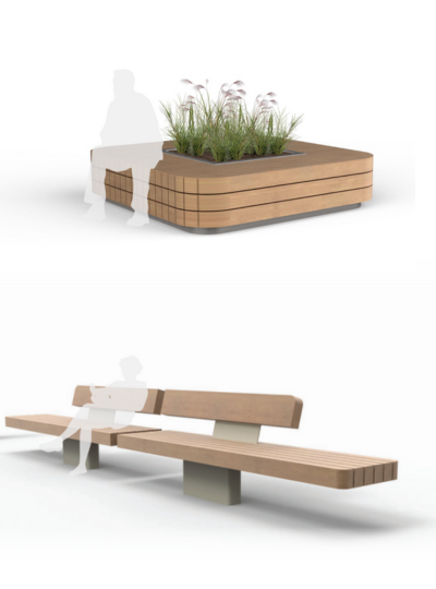 Le mobilier urbain par CROSO France catalogue Modulo